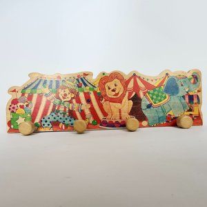 ADORABLE Circus Themed Clothing Hook Coat rack Leash hook Keys